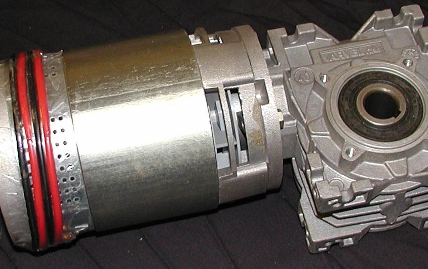 740 Watt Motor and Gearbox